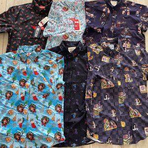 RSVLTS Shirts. Size Large. Six shirts in lot.
